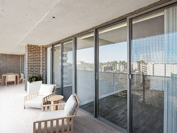 Your apartment has an expansive balcony space