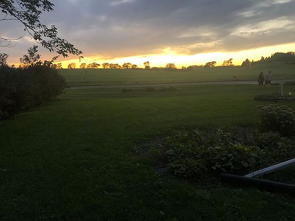 Sunset country view