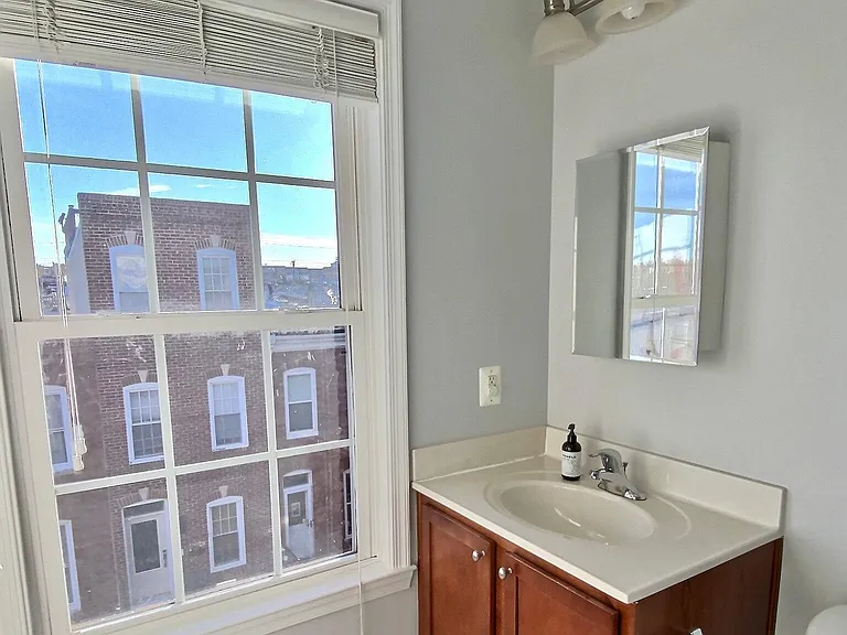 View from full bath in bedroom #2