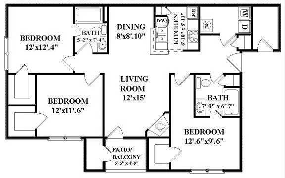 Floor plan The Pier
