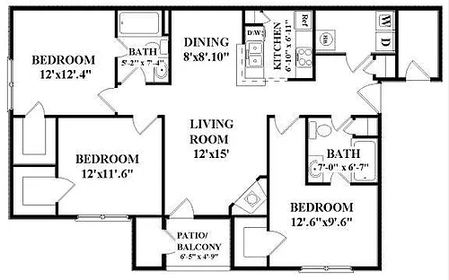 Floor plan The Pier