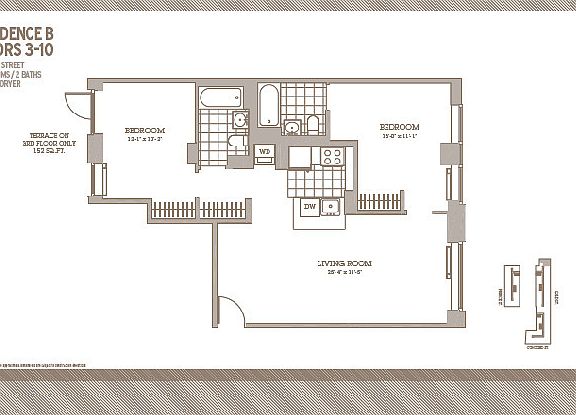 2nd image of 257 Gold St APT 8B