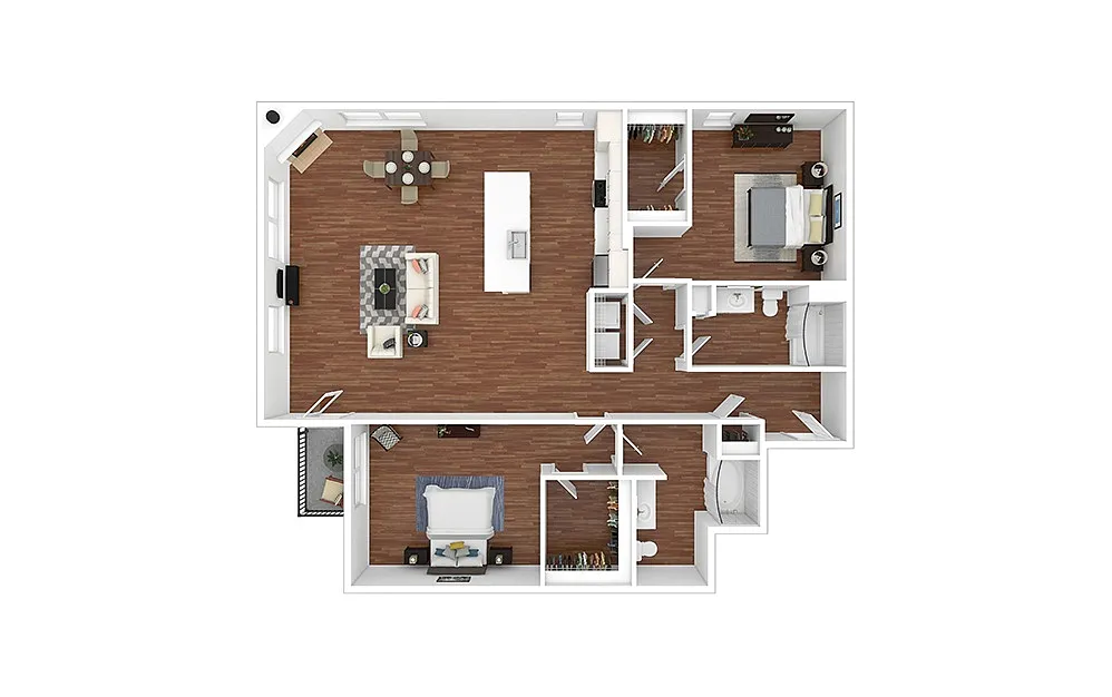 Floor plan Silver - Renovated