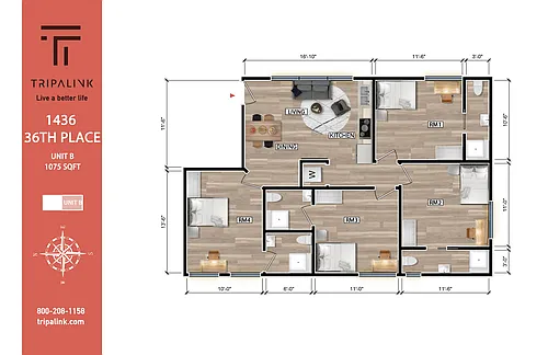 Floor plan B