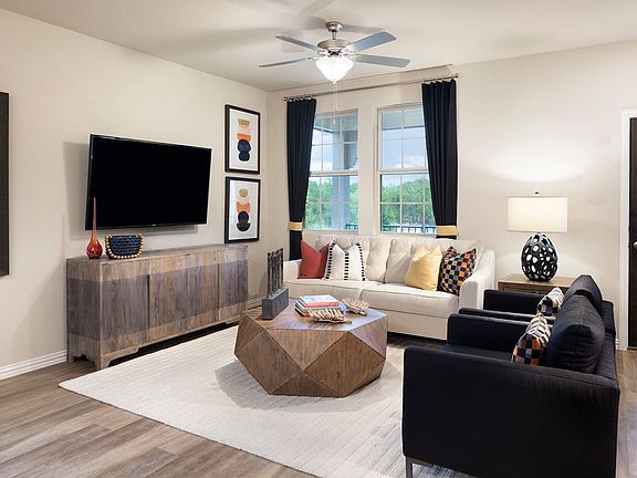 Enjoy time with friends watching the game in the living room
