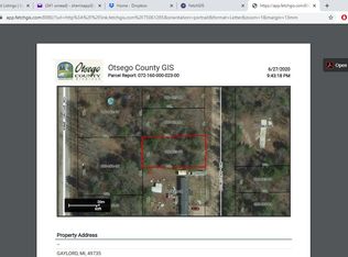 0 Dorothy Dr, Gaylord, MI 49735