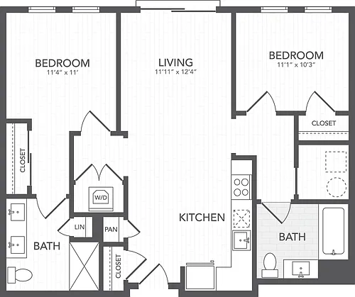 Floor plan B15