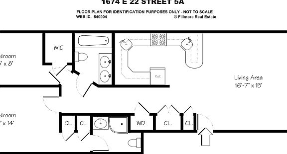 2nd image of 1674 E 22nd St APT 5A