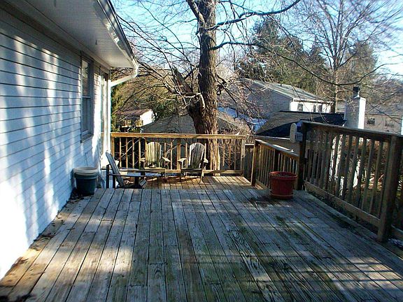 Full view of deck