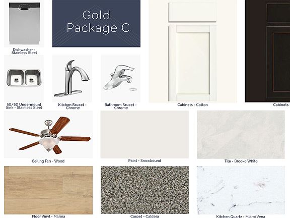 Interior Selection Gold C