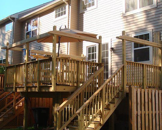 Outside View - Rear w/ Deck