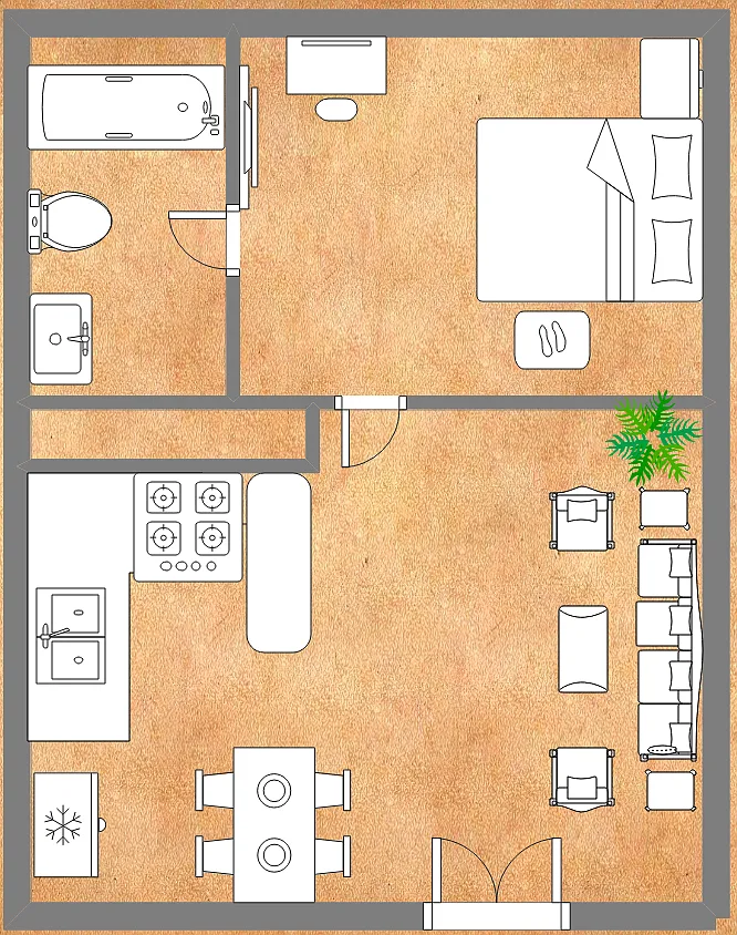 Floor plan A1