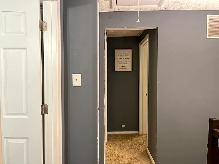 Upstairs landing - attic access for plenty of storage