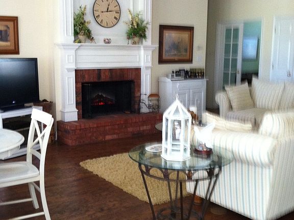 real wood fireplace. We have been using electric log insert lately