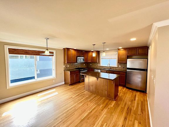 Kitchen from living room