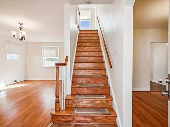 Beautiful hardwood floors throughout. Separate living and dining room