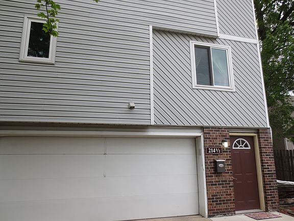 Attached two car garage