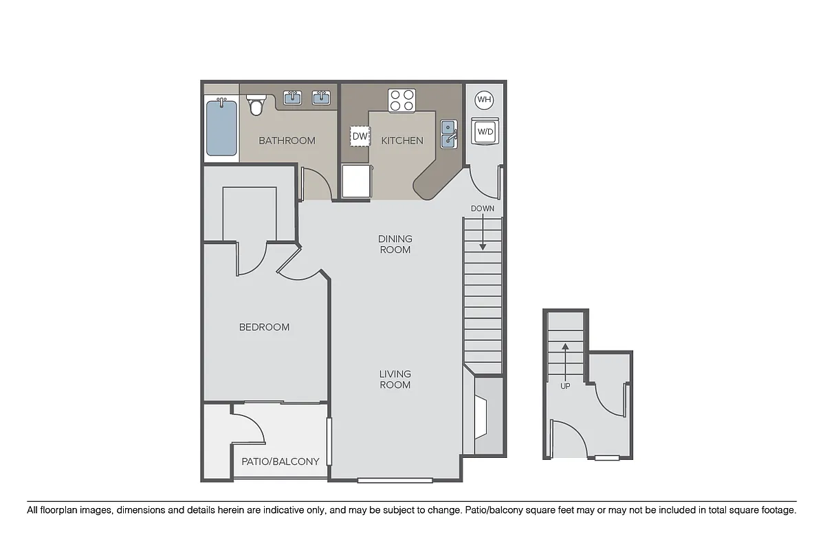 Floor plan Capri Townhome