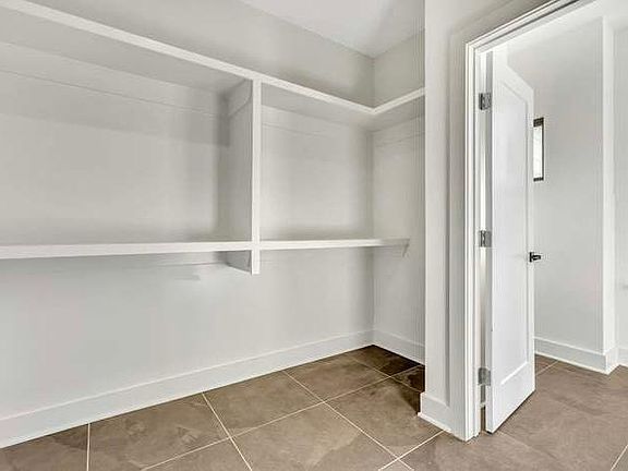 Spacious walk-in closet