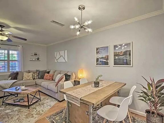 Living Room & Dining Area