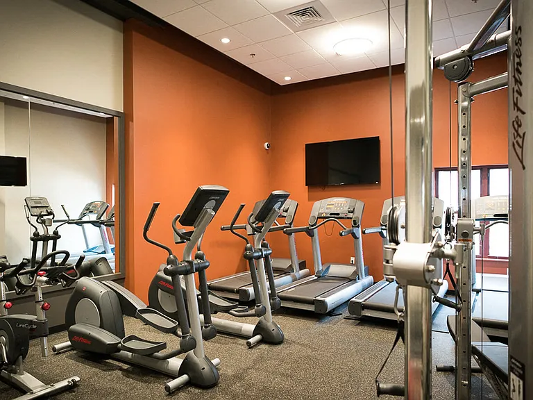 On-site complimentary fitness center!