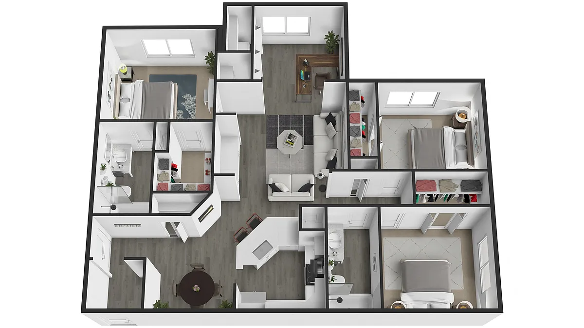 Floor plan Buckingham