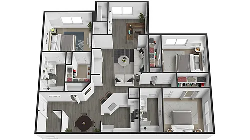 Floor plan Buckingham
