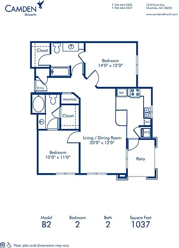 Floor plan B2