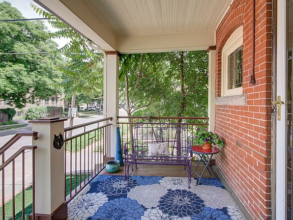 sitting on the front porch rocking chair is lovely