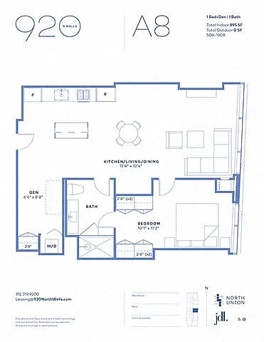Floor plan A8