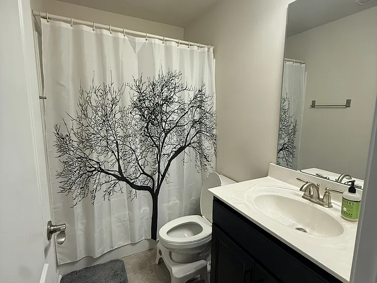 Upstairs bathroom.