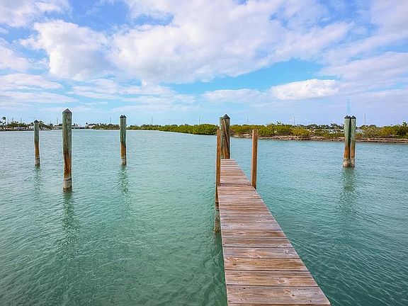 Marina steps from deck