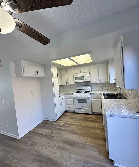 Kitchen - in front of patio door