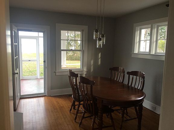 Dining room with river view