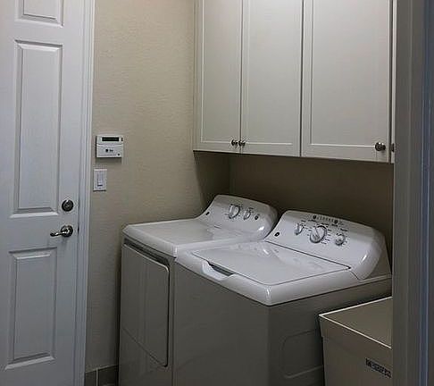 Washer & dryer & sunk
