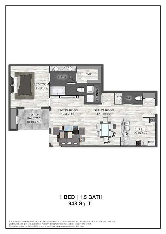 Floor plan A4 Renovated