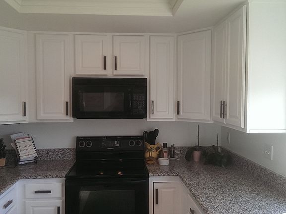 Granite tops w/new hardware!