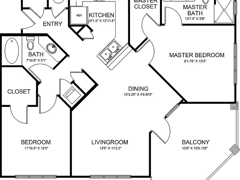 b5 (E1) - 2D floor plan b5 (E1) - 2D floor plan