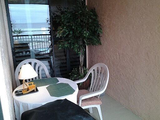 view off east balcony