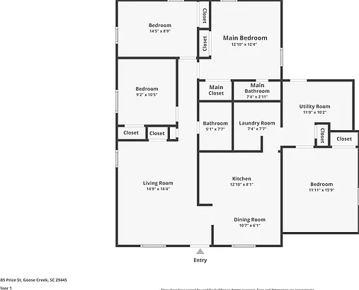 3 bed, 1.5 bath, 1351 sqft, $2,045 — Photo 2