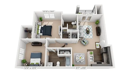 Floor plan The Troutman