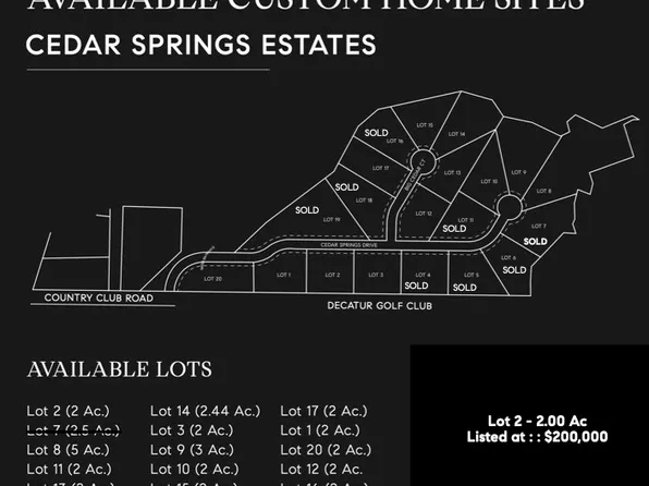 2 Cedar Springs Dr, Decatur, TX 76234