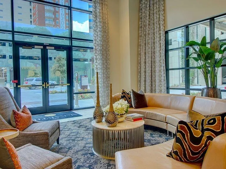 Open and inviting communal space.