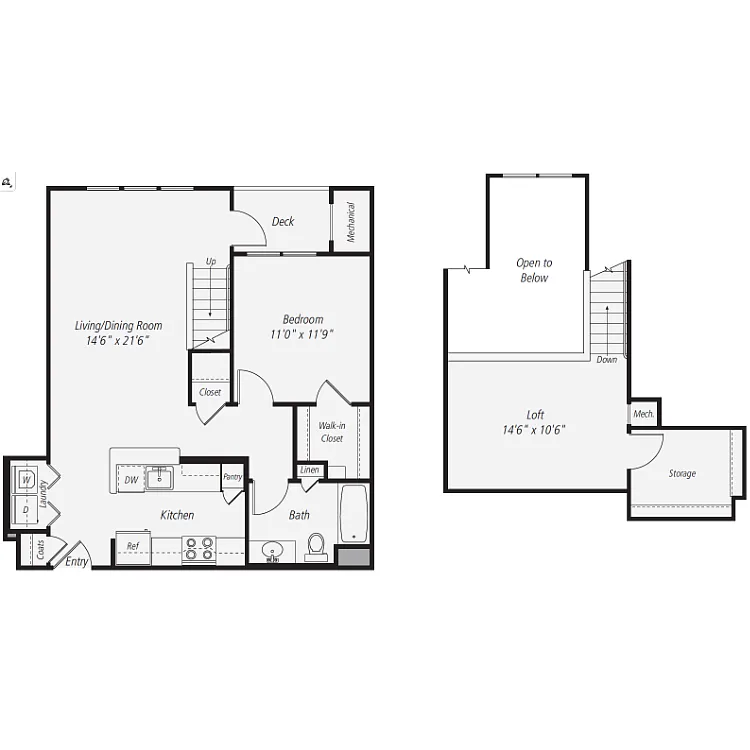 Floor plan A5 - Loft