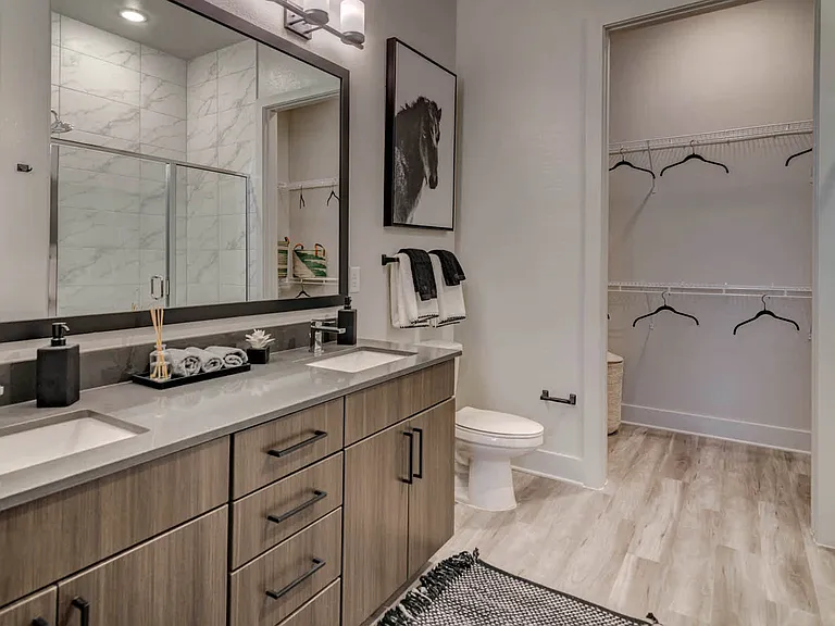 Bathroom with Double Vanity