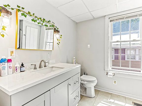 First-floor bathroom.