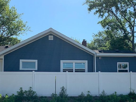 West-facing side
