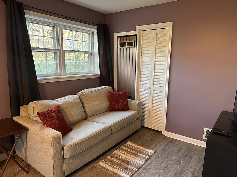Living space with TV.