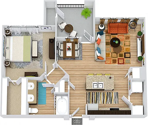 Floor plan Lampasas