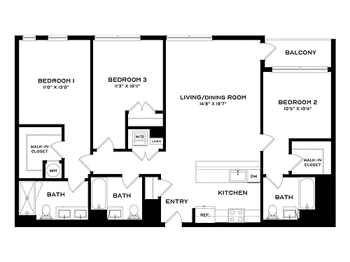 Floor plan C1